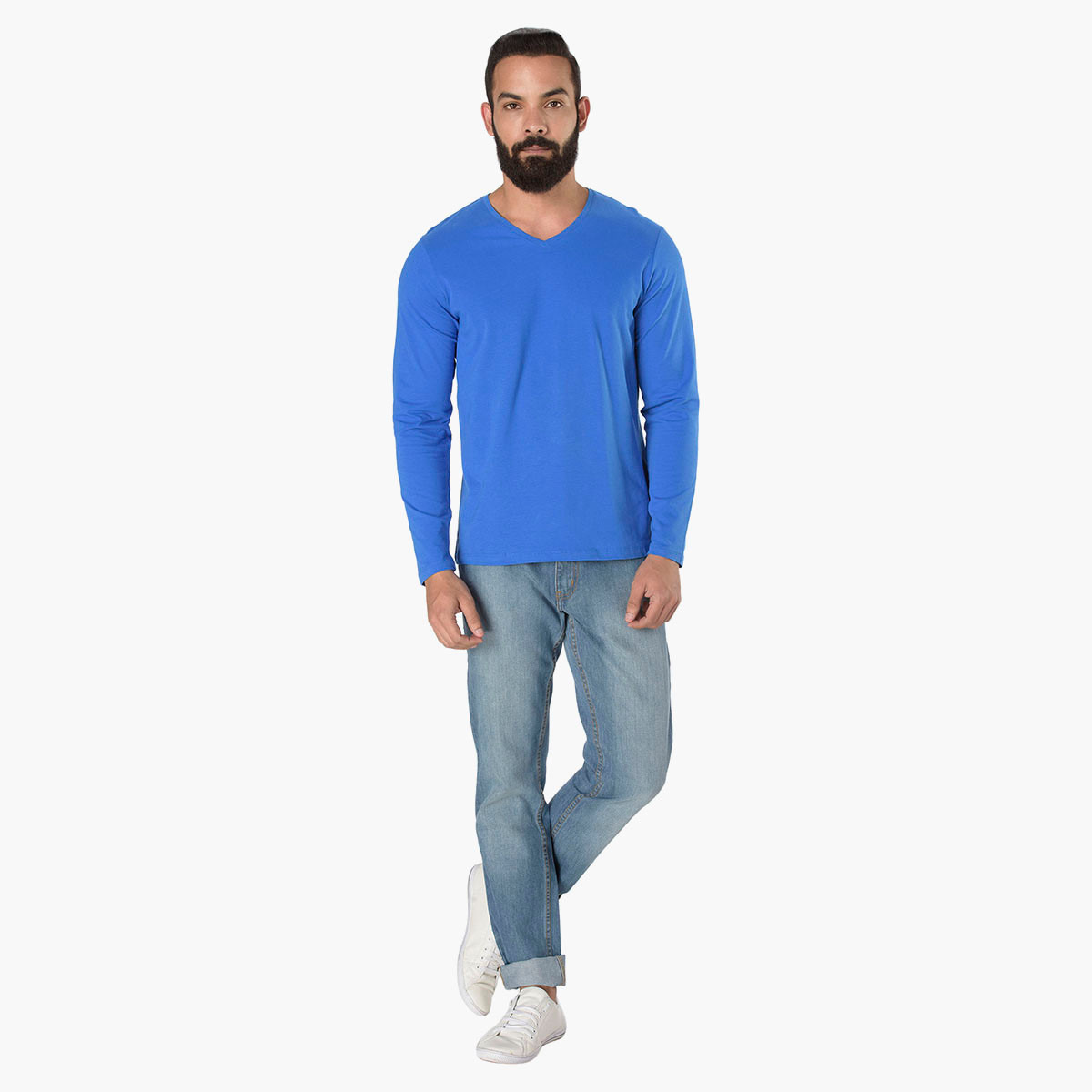 Long Sleeves V-neck T-shirt-men-clothing-tshirtsandpolos-tshirts-image-5